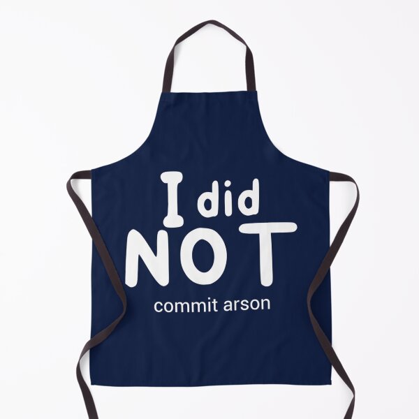 Item preview, I Did Not Commit Arson designed and sold by Kangaroshop.