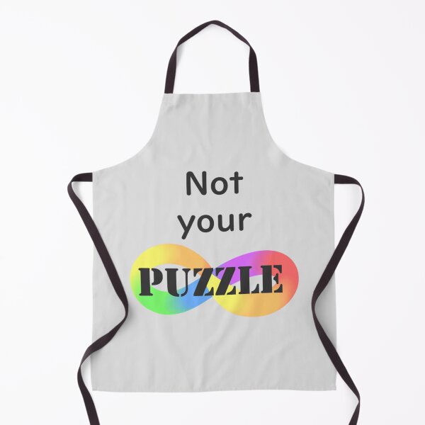Item preview, Not your puzzle! ActuallyAutistic   designed and sold by LauerTeresa75.
