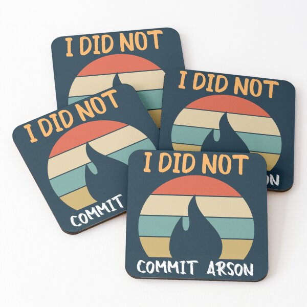 Item preview, I Did Not Commit Arson designed and sold by Kangaroshop.