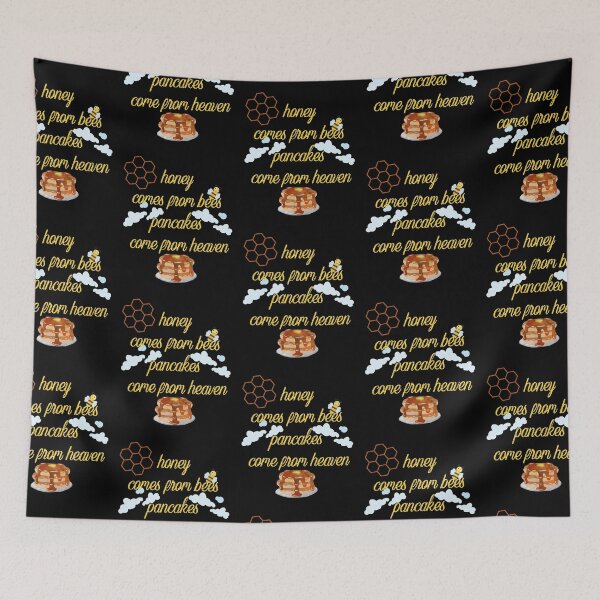 Item preview, Honey Comes From Bees Pancakes Come From Heaven designed and sold by KHELISTORE.