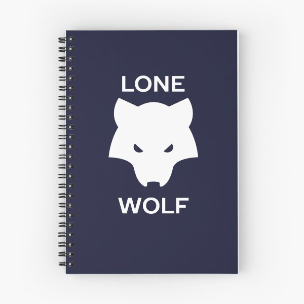 Item preview, Lone Wolf Funny Idiom designed and sold by happinessinatee.
