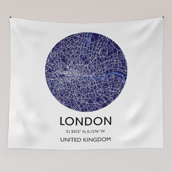Item preview, London City Map designed and sold by randomorder.