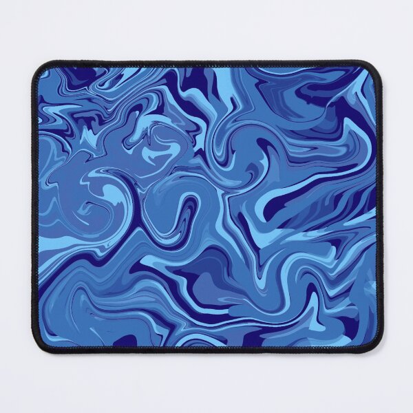 Item preview, Ocean Aquatic Dark Blue Swirled Mix Of Navy Minimalistic Colors designed and sold by Barolina.