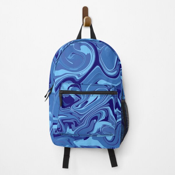 Item preview, Ocean Aquatic Dark Blue Swirled Mix Of Navy Minimalistic Colors designed and sold by Barolina.
