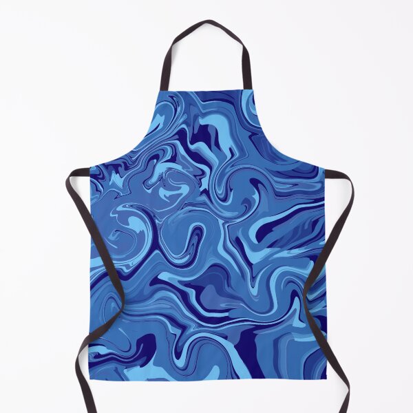 Item preview, Ocean Aquatic Dark Blue Swirled Mix Of Navy Minimalistic Colors designed and sold by Barolina.