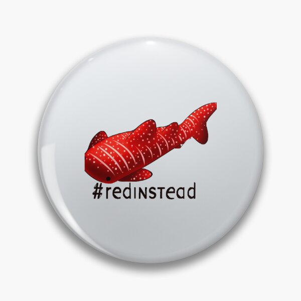 Item preview, RedInstead Autistic Whale Shark    designed and sold by LauerTeresa75.