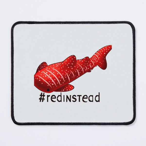 Item preview, RedInstead Autistic Whale Shark    designed and sold by LauerTeresa75.