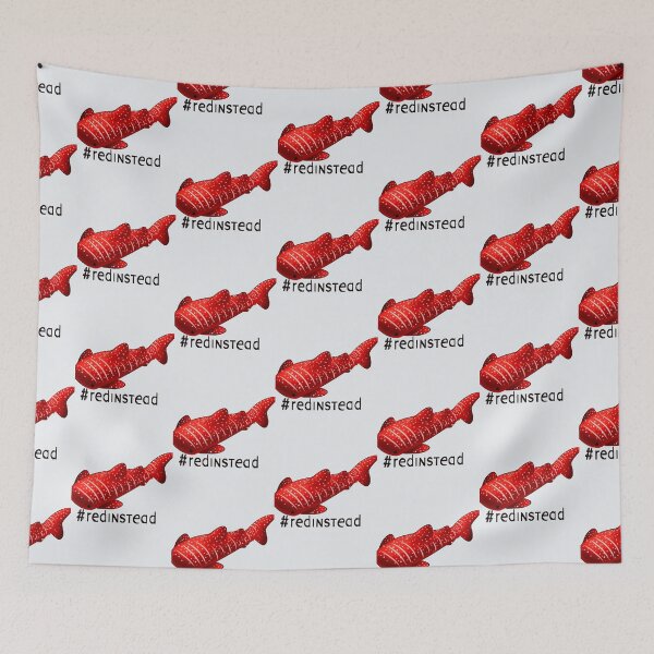 Item preview, RedInstead Autistic Whale Shark    designed and sold by LauerTeresa75.