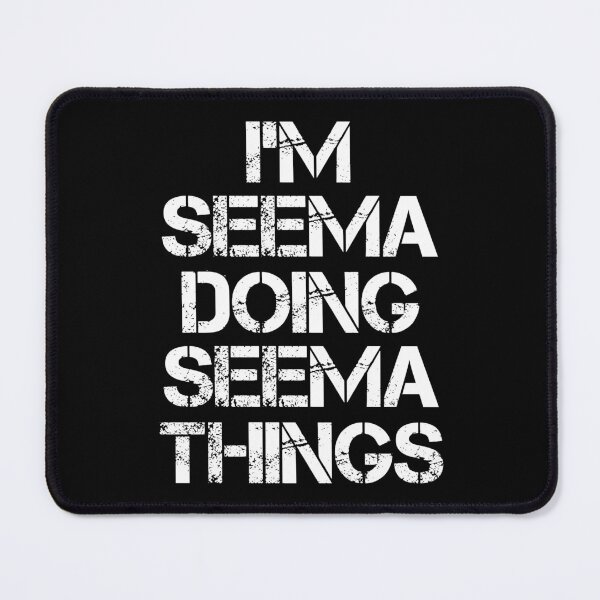 Artikelvorschau, Seema Namens-T-Shirt - Seema Dinge tun Namensgeschenkartikel-T-Stück entworfen und verkauft von stacyarmst.