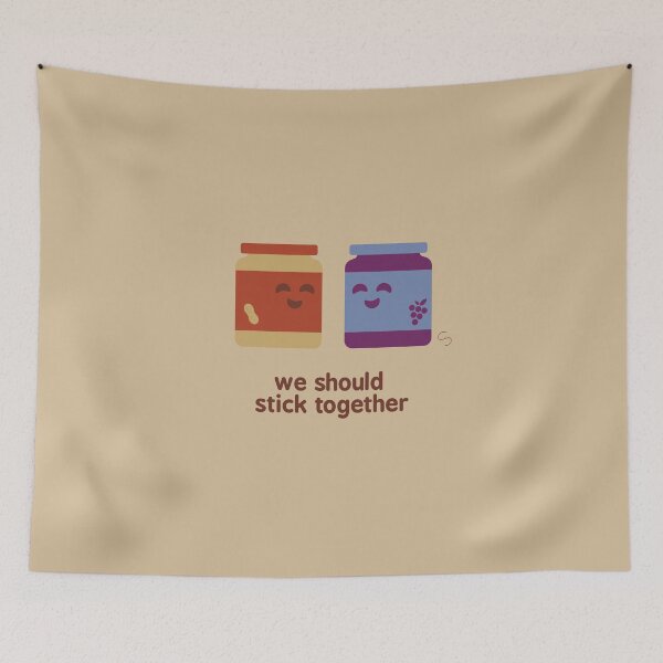Item preview, Foodie Buddies - We Should Stick Together  designed and sold by zacrizy.