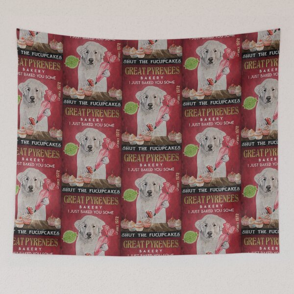 Item preview, great pyrenees dog baked cupcakes  designed and sold by Douglafa.