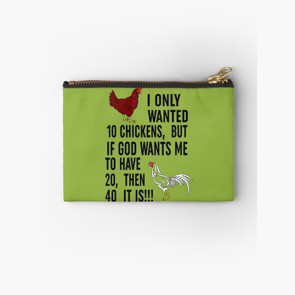 Item preview, I Only Wanted 10 Chickens designed and sold by Moeez Javed.