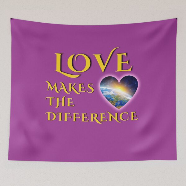 Item preview, LOVE Makes The Difference designed and sold by G-Cafe.