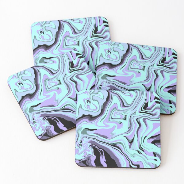 Item preview, Pastel Blue And Purplpe Swirled Mix Of Minimalistic Colors designed and sold by Barolina.