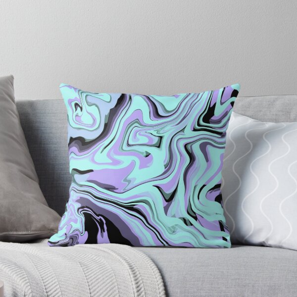 Item preview, Pastel Blue And Purplpe Swirled Mix Of Minimalistic Colors designed and sold by Barolina.