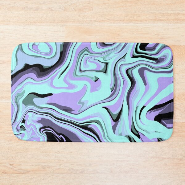 Item preview, Pastel Blue And Purplpe Swirled Mix Of Minimalistic Colors designed and sold by Barolina.