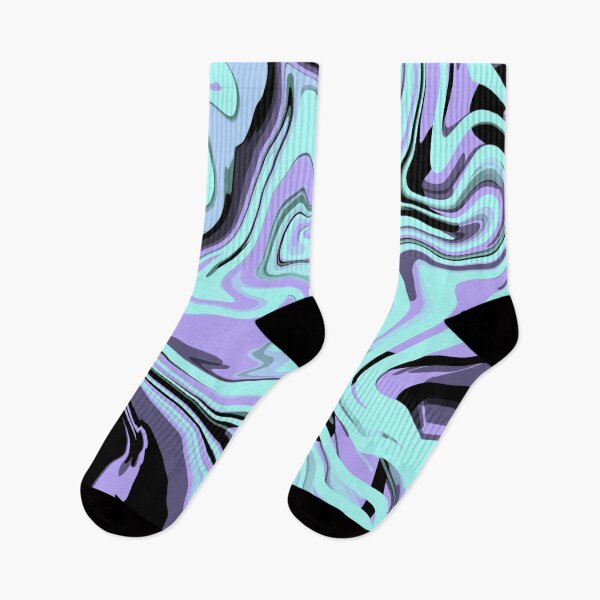 Item preview, Pastel Blue And Purplpe Swirled Mix Of Minimalistic Colors designed and sold by Barolina.