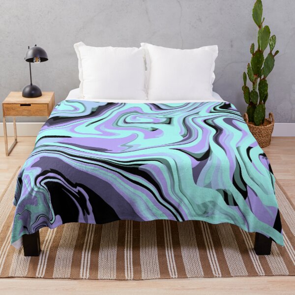 Item preview, Pastel Blue And Purplpe Swirled Mix Of Minimalistic Colors designed and sold by Barolina.