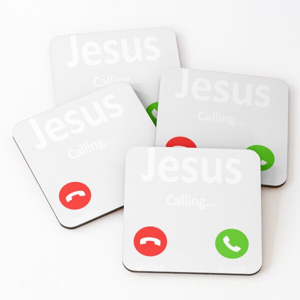 Item preview, Jesus Is Calling Essential T-Shirt designed and sold by JonnySinsN.