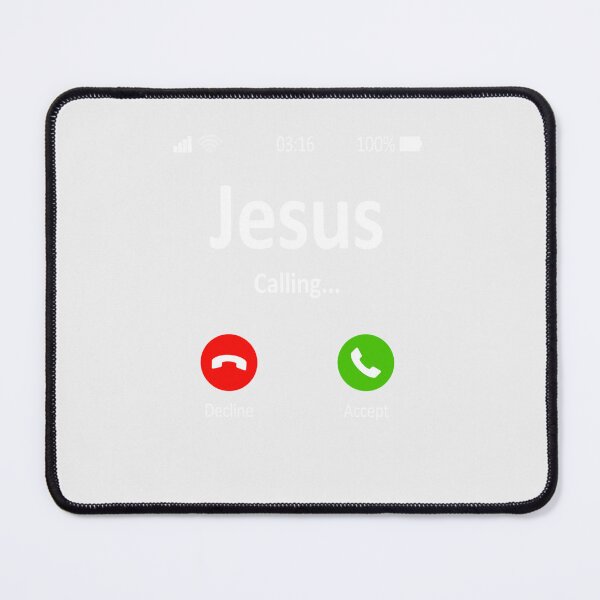 Item preview, Jesus Is Calling Essential T-Shirt designed and sold by JonnySinsN.
