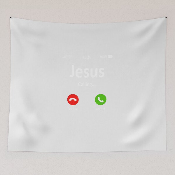 Item preview, Jesus Is Calling Essential T-Shirt designed and sold by JonnySinsN.