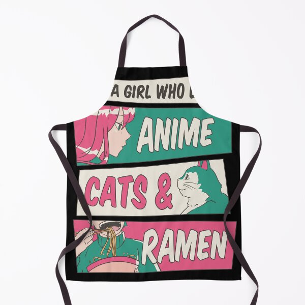 Item preview, This Girl Loves Anime Cats And Ramen Noodles Funny designed and sold by larspat.