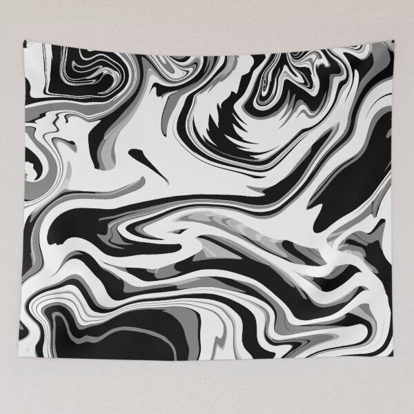 Item preview, Retro Zebra Black And White Swirled Mix Of Minimalistic Colors designed and sold by Barolina.