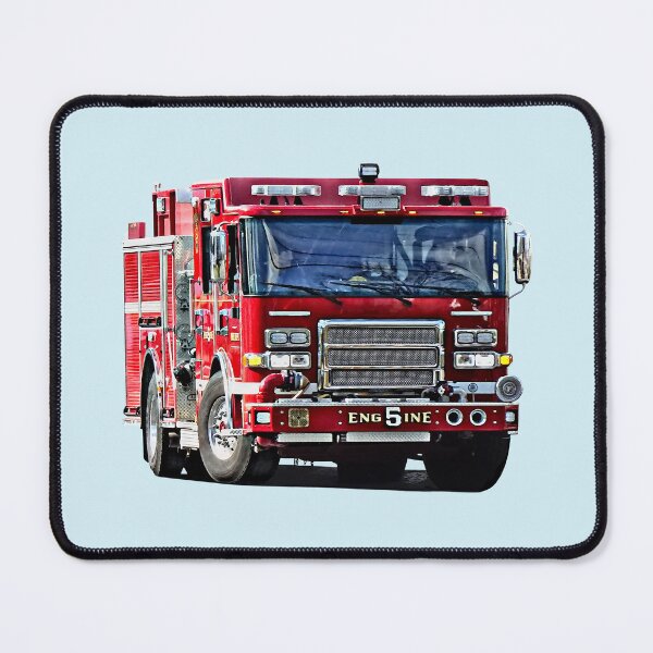 Item preview, Fire Engine Turning the Corner designed and sold by Susan Savad.
