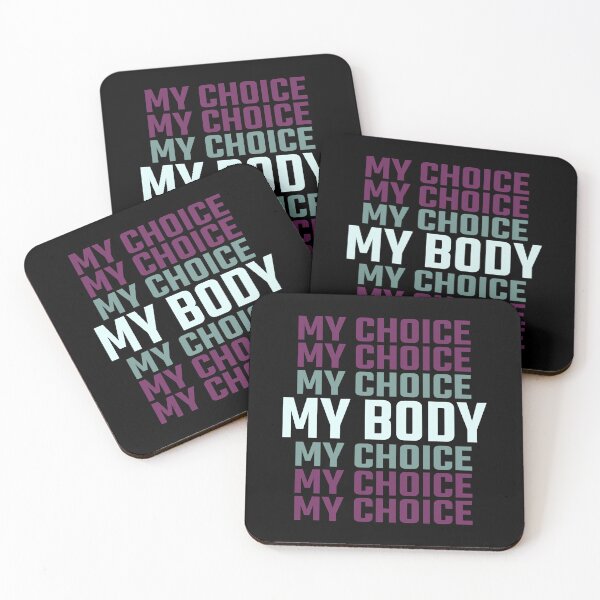 Item preview, My Body My Choice No Forced Vaccines Anti-Vax Funny Vintage Tee designed and sold by AnnabellParker.