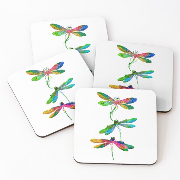 Item preview, Watercolor Dragonflies designed and sold by MerWishes.