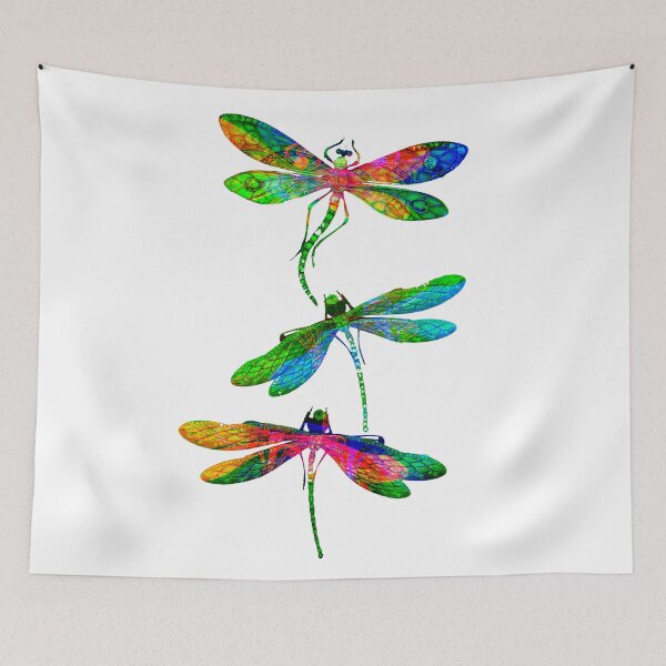 Item preview, Watercolor Dragonflies designed and sold by MerWishes.