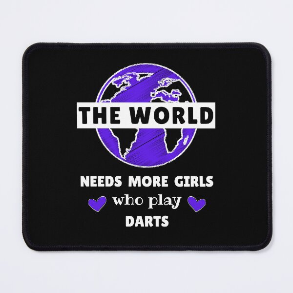 Item preview, The world needs more girls who play darts designed and sold by TheGreenGoat.