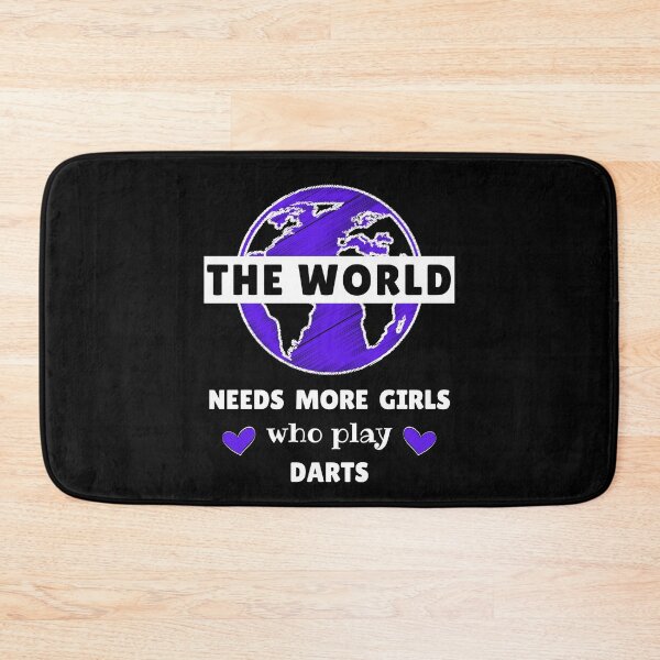 Item preview, The world needs more girls who play darts designed and sold by TheGreenGoat.