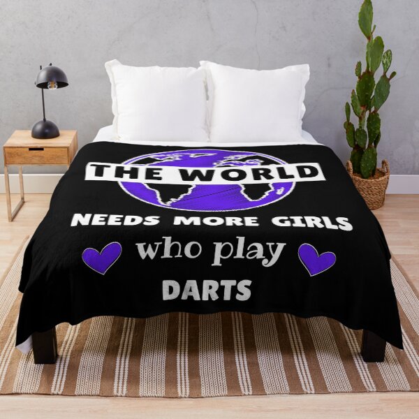 Item preview, The world needs more girls who play darts designed and sold by TheGreenGoat.