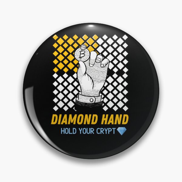 Item preview, Crypto Bitcoin diamond hodl designed and sold by WaguinhoTex.