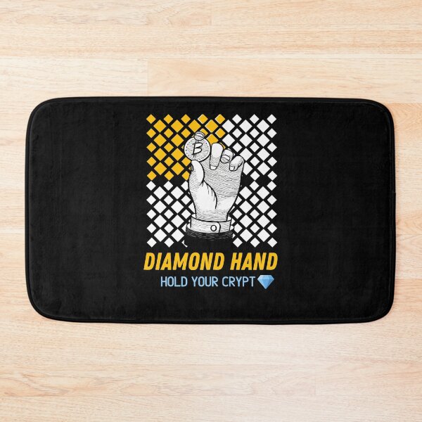 Item preview, Crypto Bitcoin diamond hodl designed and sold by WaguinhoTex.
