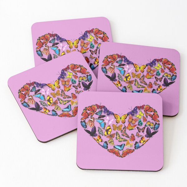 Item preview, Butterfly Heart Shape designed and sold by Click-Like.