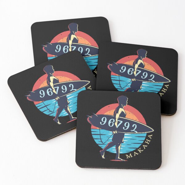Item preview, MAKAHA Hawaii 96792 - Vintage Surf Hawaii designed and sold by LocalKineStuffs.