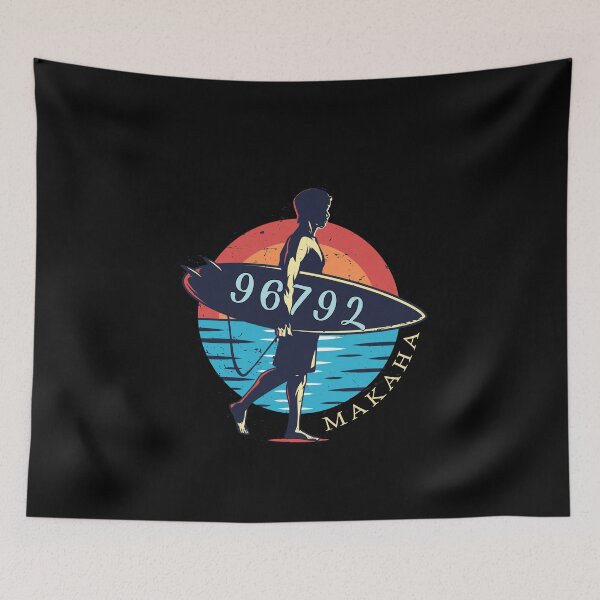 Item preview, MAKAHA Hawaii 96792 - Vintage Surf Hawaii designed and sold by LocalKineStuffs.