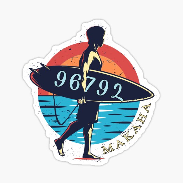 MAKAHA Hawaii 96792 - Vintage Surf Hawaii