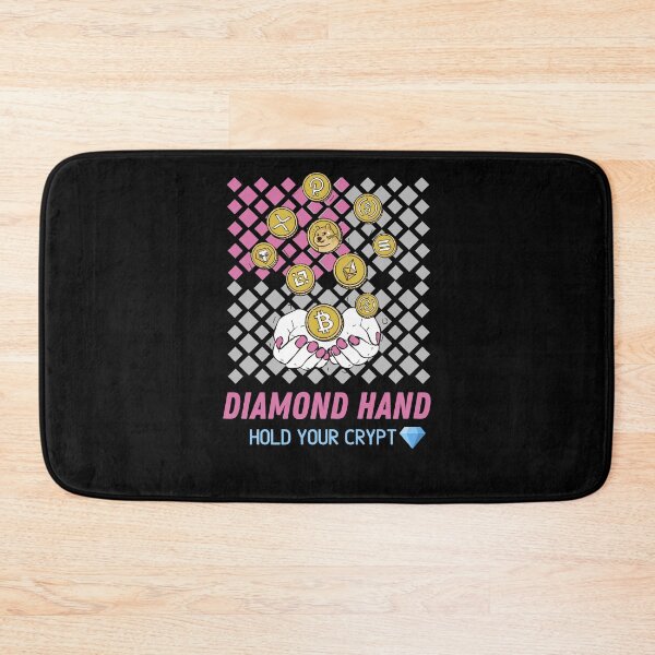Item preview, Crypto Bitcoin, Ethereum, dogecoin diamond hodl designed and sold by WaguinhoTex.