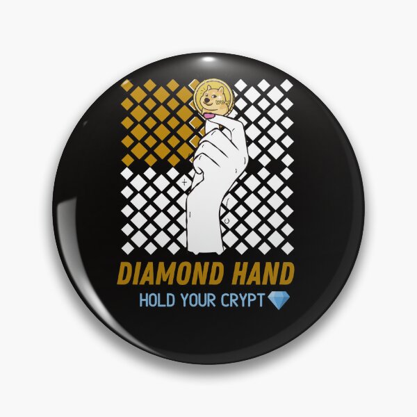 Item preview, Crypto Dogecoin diamond hodl designed and sold by WaguinhoTex.