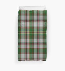 Hay, White Dress Clan/Family Tartan Duvet Cover