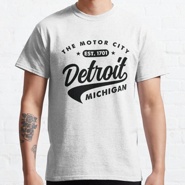 Eat Em' Up Detroit Tigers Long Sleeve Tee at Michigan Vibes Store. XS / Black Heather