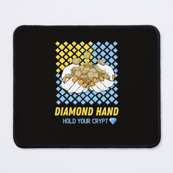 Item preview, Crypto Bitcoin BTC diamond hodl designed and sold by WaguinhoTex.
