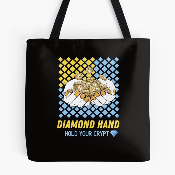 Item preview, Crypto Bitcoin BTC diamond hodl designed and sold by WaguinhoTex.