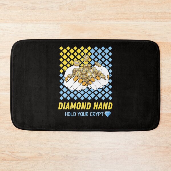 Item preview, Crypto Bitcoin BTC diamond hodl designed and sold by WaguinhoTex.