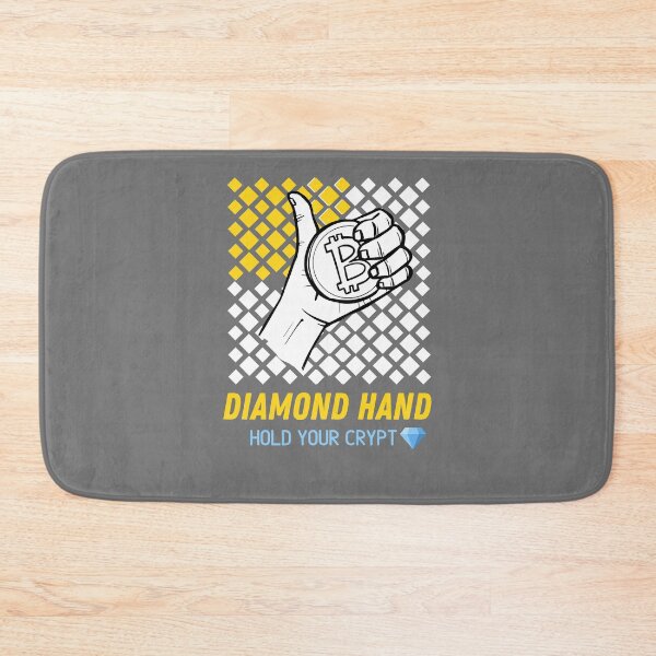Item preview, Bitcoin BTC diamond hodl crypto  designed and sold by WaguinhoTex.