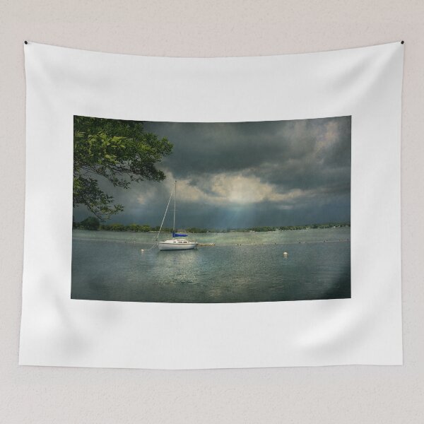 Item preview, Boat - Canandaigua, NY - Tranquility before the storm  designed and sold by Mike Savad Photography.