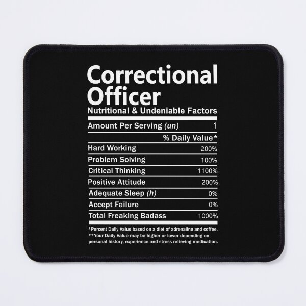 Item preview, Correctional Officer T Shirt - Nutritional And Undeniable Factors Gift Item Tee designed and sold by watkinsmat.